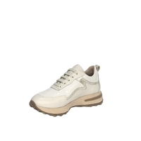 Women's sneakers /natural leather /anatomical insole /beige/7302