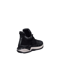 Women's casual boots / genuine leather / 735-05 / black