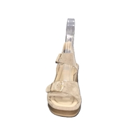 Ladies' elegant sandals / natural leather / 725-02/beige/