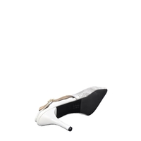 Women's elegant shoes/natural leather/726-51/white