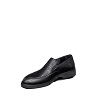 Men's moccasins / loafers / genuine leather / 710-84/black