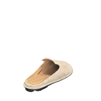 Women's moccasins / loafers / clogs / genuine leather / 713-15 / beige