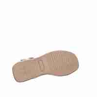 Women's sandals / genuine leather / 7296/white