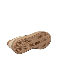 Мъжки сникърс / кец / естествена кожа / 730 / бежаво+кафяво+таба