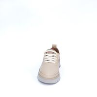 Women's casual shoes / natural leather / anatomic insole / beige /71019