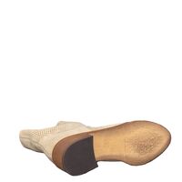 Дамски летни боти /естествена кожа / бежаво/715-13