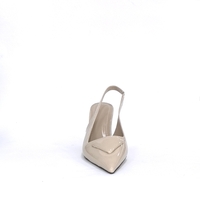 Women's elegant shoes / eco leather / beige / 756-6