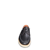 Men's moccasins/ loafers/ genuine leather/77-40/black