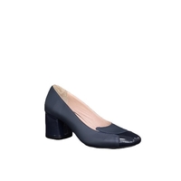 Women's elegant shoes / genuine leather /717-33/blue