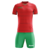 Детски Спортен Екип ZEUS Kit Omega Rosso/Verde
