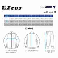 Дамски Анцуг ZEUS Tuta Training Vesuvio Blu/Giallo