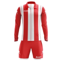 Детски Футболен Екип ZEUS Kit Pitagora Rosso/Bianco
