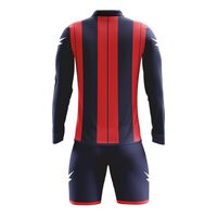 Детски Футболен Екип ZEUS Kit Pitagora Blu/Rosso
