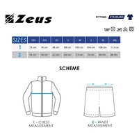 Футболен Екип ZEUS Kit Ulysse ML Giallo Fluo/Blu