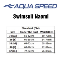 Дамски Бански AQUA SPEED Swimsuit Naomi 138
