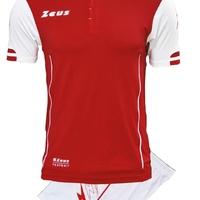 Футболен Екип ZEUS Kit Aquarius Rosso/Bianco