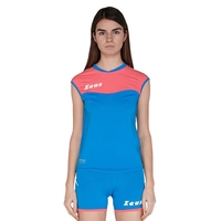Волейболен Екип ZEUS Kit Volley Sara Slim Fit Light Royal/Pink fluo