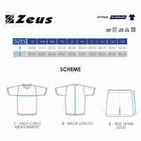 Футболен Екип ZEUS Kit Apollo Arancio Fluo/Nero