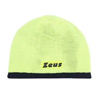 Двулицева Зимна Шапка ZEUS Reversible Zuccotto Bikolor Blu/Giallo fluo