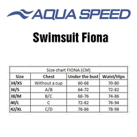 Дамски Бански AQUA SPEED Swimsuit Fiona 28