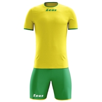 Детски Футболен Екип ZEUS Kit Sticker Giallo/Verde