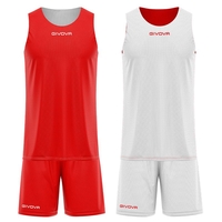 Двулицев Баскетболен Екип GIVOVA Kit Double 1203