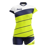 Дамски Волейболен Екип ZEUS Kit Lybra Donna Giallo Fluo/Blu