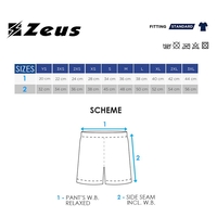 Детски Къси Панталони ZEUS Bermuda Vesuvio Nero/Giallo fluo