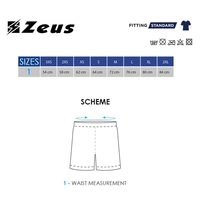 Детски Вратарски Къси Панталони ZEUS Pant. Corto Monos Nero