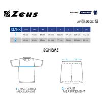 Детски Спортен Екип ZEUS Kit Omega Aqua/Blu