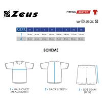 Футболен Екип ZEUS Kit Aquarius Nero/Giallo Fluo