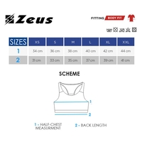 Дамско Бюстие ZEUS Top Dafne Olive Green