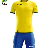 Спортен Екип ZEUS Kit Mundial BRA Giallo/Verde