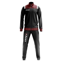 Детски Анцуг ZEUS Tuta Vesuvio Winter Nero/Granata