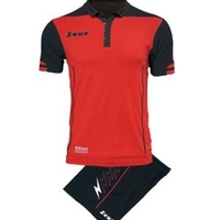 Детски Футболен Екип ZEUS Kit Aquarius Grigio/Rosso