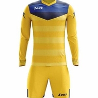 Детски Вратарски Екип ZEUS Kit GK Argo/Slim Fit Giallo/Blu