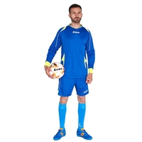 Вратарски Екип ZEUS Kit Gk Paros Electric Royal/Giallo fluo