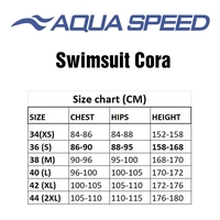 Дамски Бански AQUA SPEED Swimsuit Cora 28