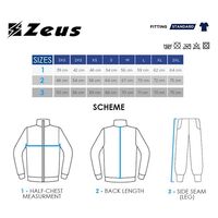 Детски Анцуг ZEUS Tuta Viky 3/4 Pant Blu/Arancio
