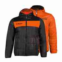 Двулицево Мъжко Яке ZEUS Reversible Giubbotto Apollo Nero/Arancio