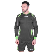 Вратарски Екип ZEUS Kit Gk Paros Grigio scuro/Verde fluo