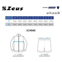 Футболен Екип ZEUS Kit Ulysse ML Arancio Fluo/Nero