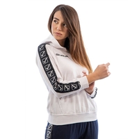 Дамски Суичър GIVOVA Felpa Con Cappuccio Terry Band 0003