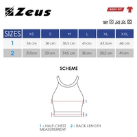 Дамско Бюстие ZEUS Top Venere Soft Palm Green