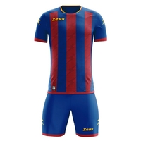 Детски Футболен Екип ZEUS Kit Icon Barcelona Royal/Granata