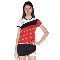 Дамски Волейболен Екип ZEUS Kit Lybra Donna Rosso/Nero
