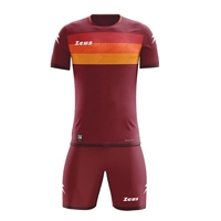 Детски Футболен Екип ZEUS Kit Icon Roma Granata/Arancio