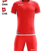 Детски Спортен Екип ZEUS Kit Mundial DNK Rosso/Rosso