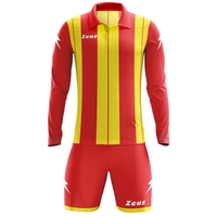 Детски Футболен Екип ZEUS Kit Pitagora Rosso/Giallo