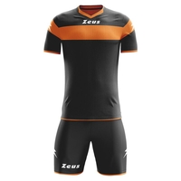 Детски Футболен Екип ZEUS Kit Apollo Nero/Arancio
